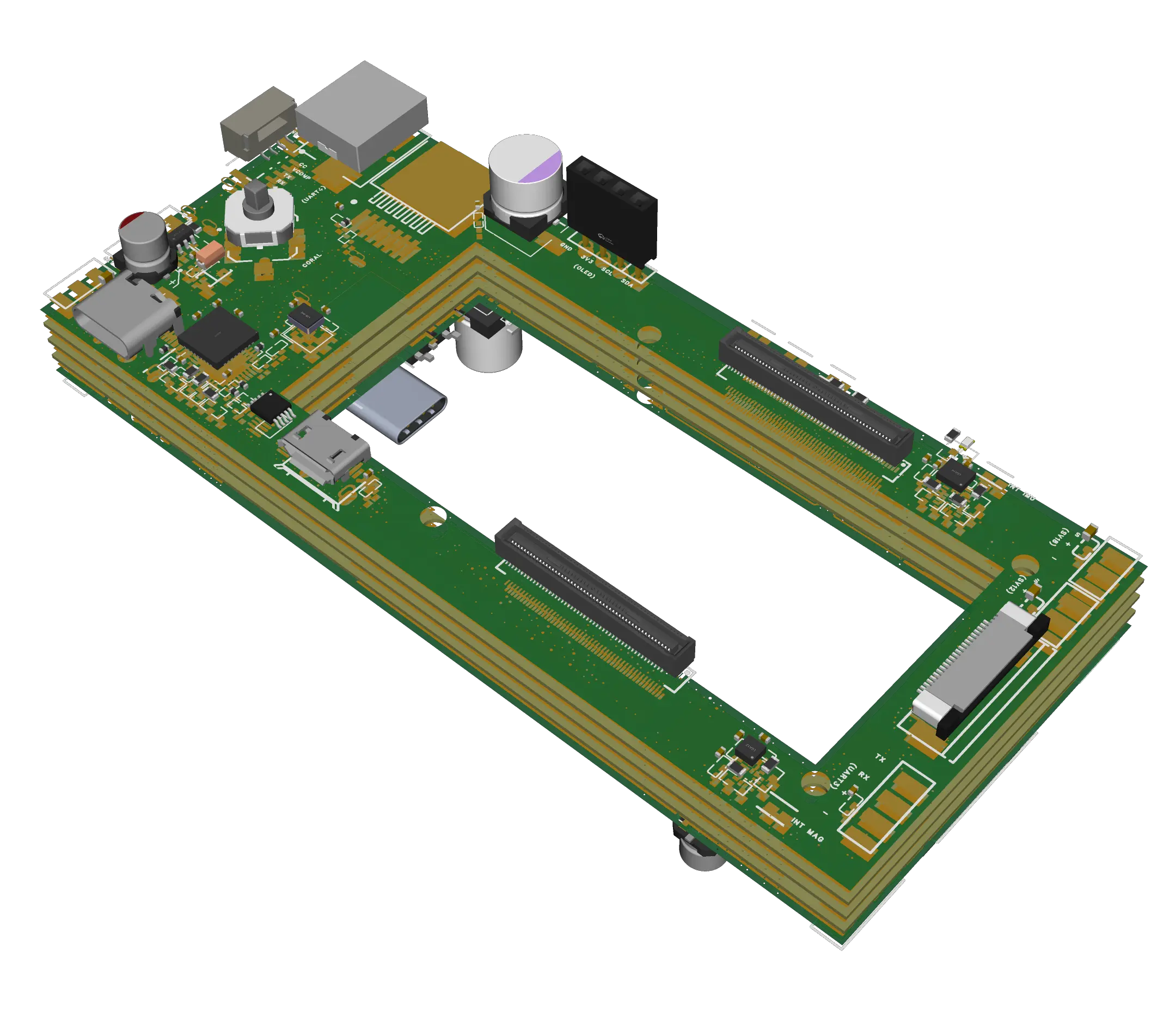 Compute Module 4/5 Carrier Board PCB